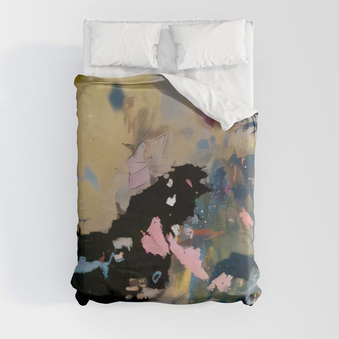 Abstract Planet Outer Space Duvet Cover