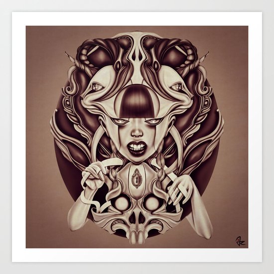 "Locked" Art Print