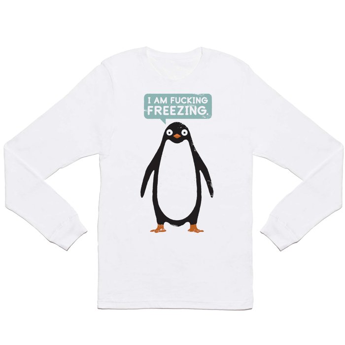 Talking Penguin Long Sleeve T Shirt