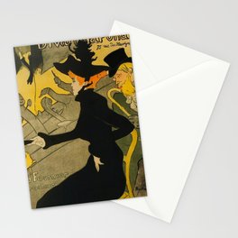 Henri de Toulouse-Lautrec - Divan Japonais (1892) Stationery Card