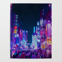 Neon Streets - Neon Tokyo Series Poster