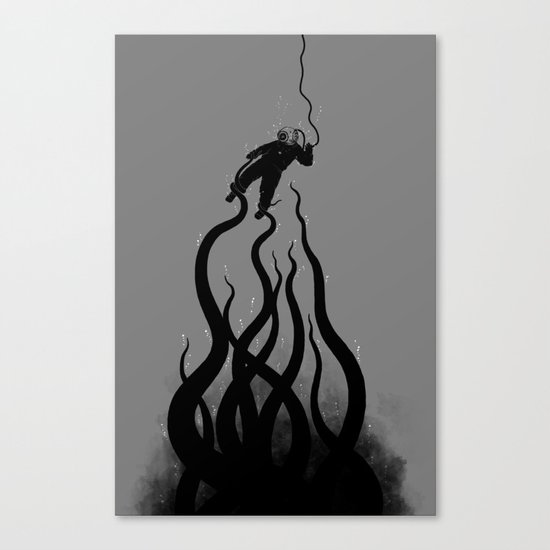 The Abyss Canvas Print