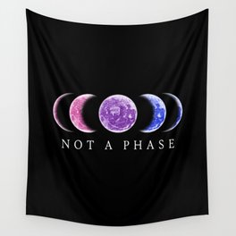 Not A Phase - Bisexual Pride Wall Tapestry