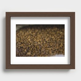 Coffee beans Recessed Framed Print