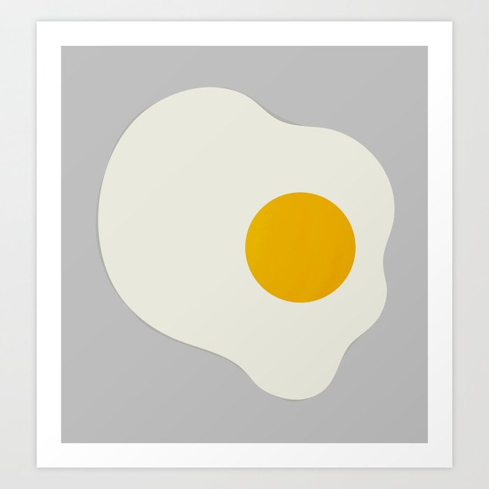 Egg_Minimalism_01 Art Print