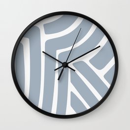 Abstract Stripes LXXI Wall Clock