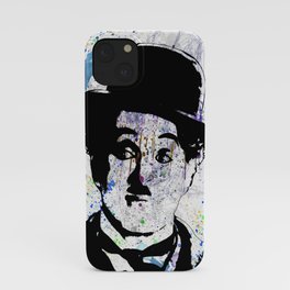 Charlie Chaplin-Watercolor iPhone Case