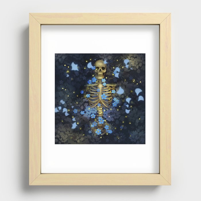 Forget-me-Not Recessed Framed Print