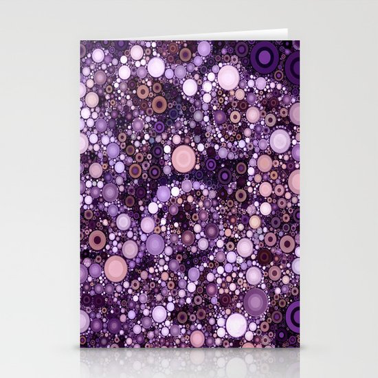 :: Purple Cow :: Stationery Cards