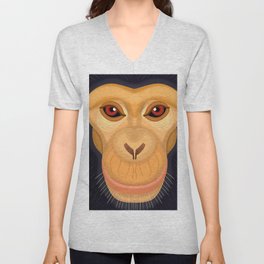 Chimp V Neck T Shirt