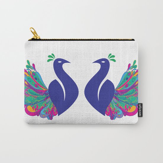 Peacock Fantasy Carry-All Pouch