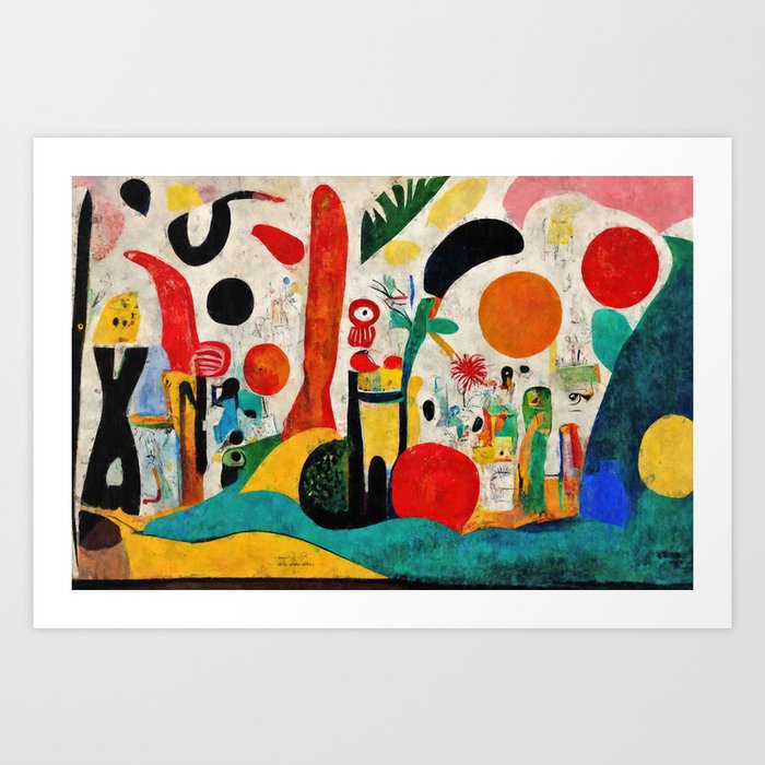 Happy Day Art Print