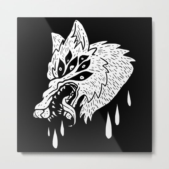 Hungry Eyes Metal Print