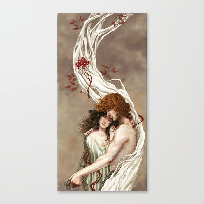 Blood&Bone Canvas Print