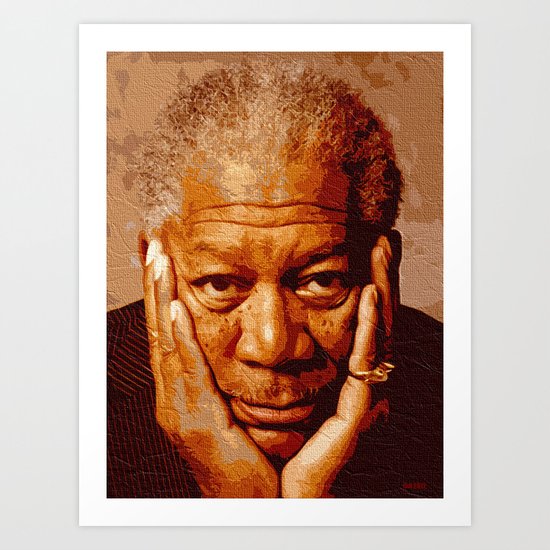 free-man Art Print
