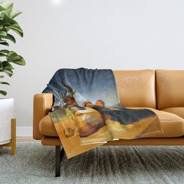 Francisco Goya The Witches Sabbath Throw Blanket