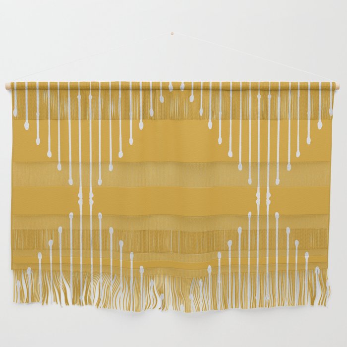 Geo / Yellow Wall Hanging by Summer Sun Home Art