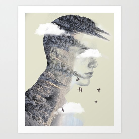 Natures spike Art Print