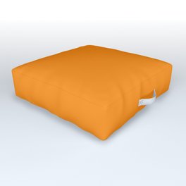 Habanero Orange Outdoor Floor Cushion