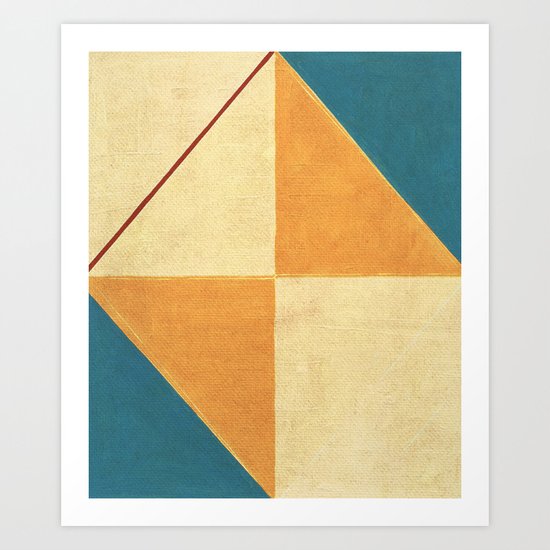 Geometric Thoughts 9 Art Print