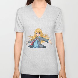 kaori miyazono V Neck T Shirt