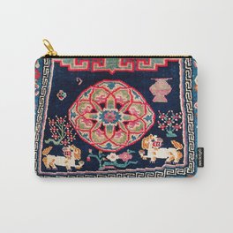 Shigatse Makden South Tibetan Buddhist Saddle Cover Print Carry-All Pouch