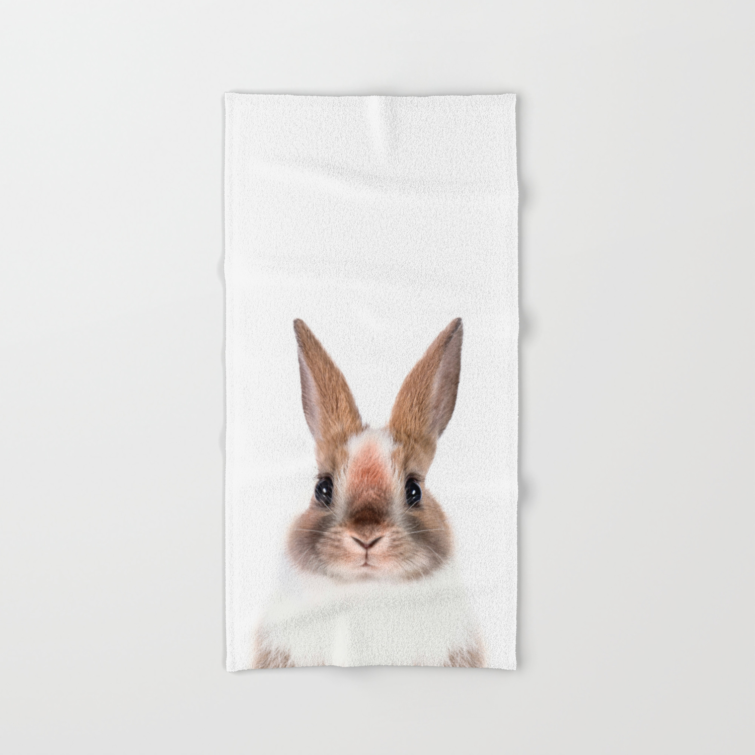 bathing bunnies towel