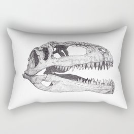 The Anatomy of a Dinosaur II - Jurassic Park Rectangular Pillow