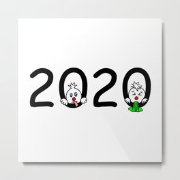 2020 - Miserable year! Metal Print