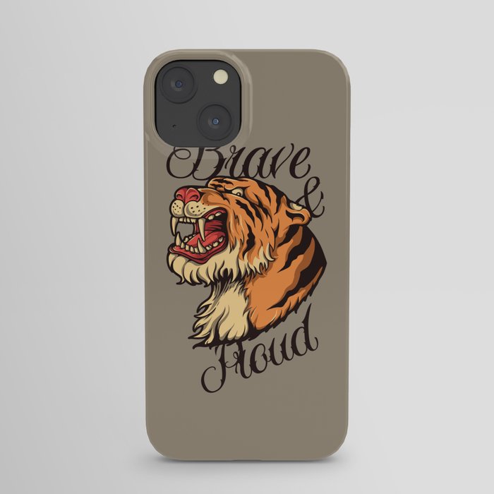 Vintage Tiger iPhone Case