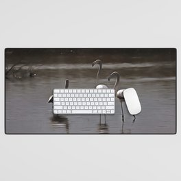 Standing Pose Influencers Flamingo Style Desk Mat
