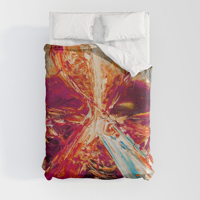 Sacred love III Duvet Cover