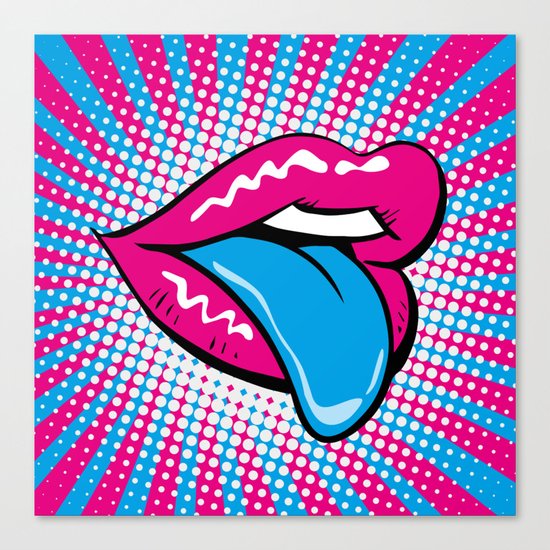 Ladies Lip Retro Pop Art Print Scarf Collection 90813 3 Colours