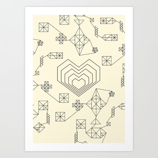 Valentine Art Print