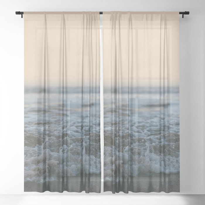 Sunrise Ocean Sheer Curtain