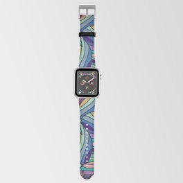 Copy of Abstract Pattern Colorful Banana Art Apple Watch Band