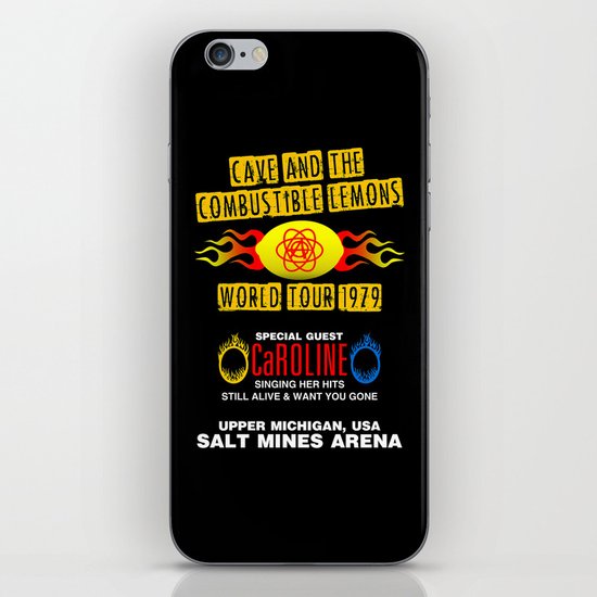 Cave & The Combustible Lemons iPhone & iPod Skin