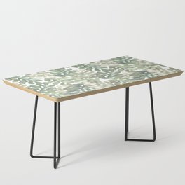 Muted Monstera 02 Coffee Table