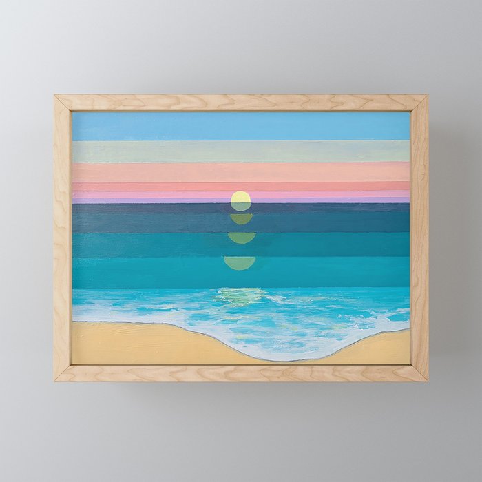 Sunrise Framed Mini Art Print