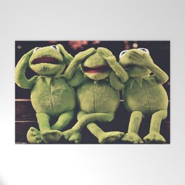 Kermit - Green Frog Welcome Mat