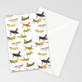 Grasshoppers Stationery Card