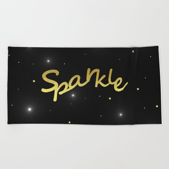 Sparkle Beach Towel