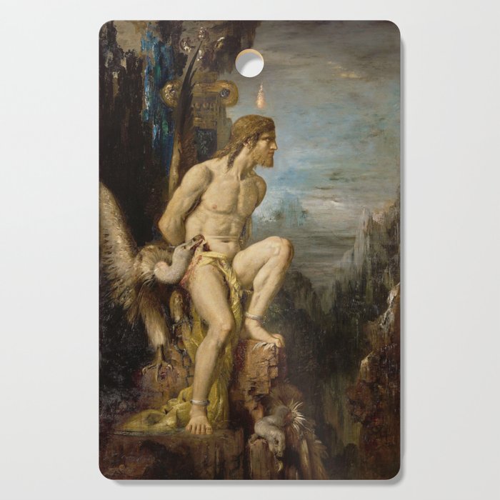 Prometheus by Gustave Moreau Cutting Board