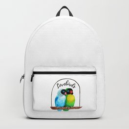 A Couple of Lovebirds Backpack