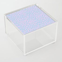 pastel cheetah Acrylic Box