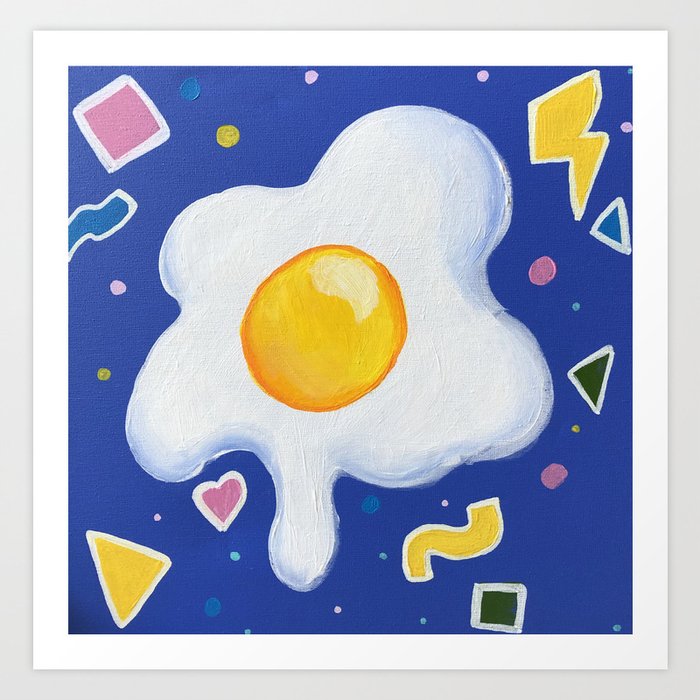 Egg Art Print