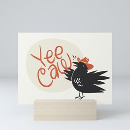 Yee-Caw! Mini Art Print