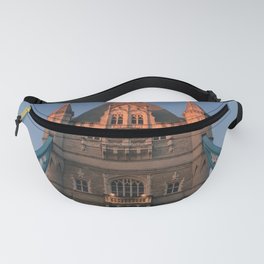 Great Britain Photography - Sunset Shining On The Tower Bridge In London Fanny Pack