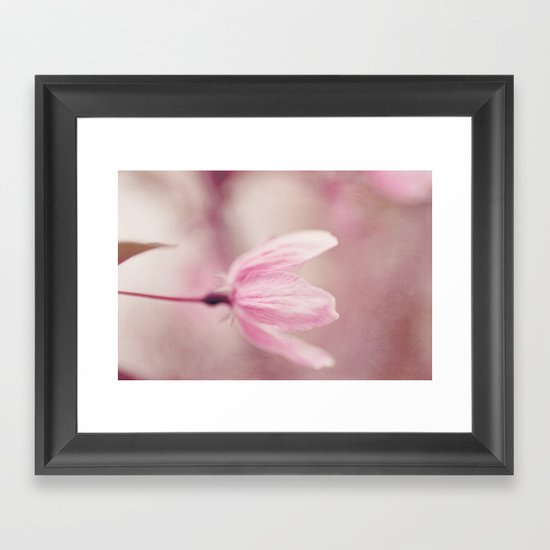 pink Framed Art Print