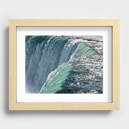 Niagara Falls - Closeup Recessed Framed Print